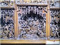 SD8530 : Altarpiece Detail, Towneley Hall Chapel by David Dixon