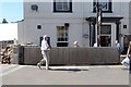 SX9372 : Teignmouths Tidal Defence Scheme, Gate No.10 at the New Quay north by Robin Stott