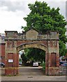 NX9718 : "Fire Brigade Station" entrance by Jim Osley