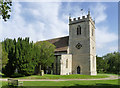 SU6396 : Church of St Mary, Chalgrove - the tower by Alan Murray-Rust