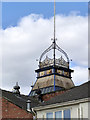 SE3406 : Lantern on the former Cooperative store by Alan Murray-Rust