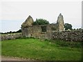 NU1527 : Ruined cottage at Newstead by Graham Robson