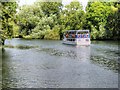 SU9973 : Cruise Boat on the Thames at Runnymede by David Dixon