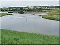 SY2591 : Island Hide, Black Hole Marsh, Axe Estuary wetlands by Christine Johnstone