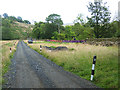 NY6851 : Road diversion on the way to Barhaugh Hall by Oliver Dixon