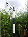 NT5373 : East Lothian County Council Fingerpost: : Coldale Road , Near Quarrypits, Haddington by Richard West