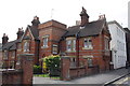 SU7173 : The Almshouses, Castle Street by Roger Templeman