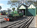 SP0446 : Evesham Vale Light Railway - preparing for the day by Chris Allen