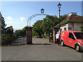 SX9292 : Northernhay Place gate to Northernhay Gardens, Exeter by Robin Stott