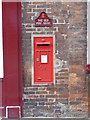 SK6567 : Ollerton Post Office postbox ref NG22 131 by Alan Murray-Rust