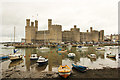 SH4762 : Caernarfon Castle by Richard Croft