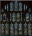 SO7745 : West Window, Great Malvern Priory by Julian P Guffogg