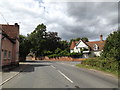 TM0735 : B1070 Heath Road, East Bergholt by Geographer