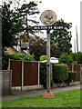 TM0636 : Holton St.Mary Village sign by Geographer