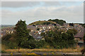 SH4862 : Caernarfon rooftops by Richard Croft