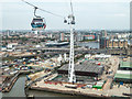 TQ4080 : Emirates Cable Car, London E1 by Christine Matthews