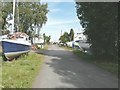 TR0262 : Boats in Iron Wharf boatyard by John Baker