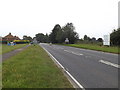 TM2899 : Entering Brooke on the B1332 Norwich Road by Geographer