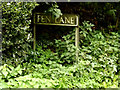 TM3192 : Fen Lane sign by Geographer