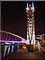 SJ8097 : The Lowry Bridge, Salford Quays by David Dixon