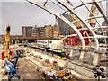 SJ8498 : Construction Site at Manchester Victoria Station (Sept 2014) by David Dixon