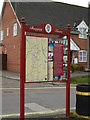 TM3389 : Bungay Town Map off Priory Lane by Geographer