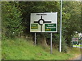 TM2584 : Roadsign on High Road by Geographer