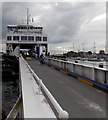 SZ3395 : Two wheels first at Lymington Pier by Jaggery