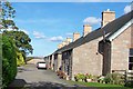 NT9349 : Stone cottages near Horncliffe, Northumberland by David Chatterton