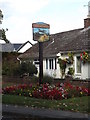 TL7857 : Chedburgh Village sign on The Green by Geographer