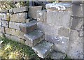 NZ9405 : Stone stile, Old St Stephen's Church by Christopher Hall