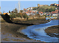 NZ8910 : The tidal River Esk by Pauline E