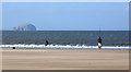 NT6579 : Sea angling at Belhaven Bay by Walter Baxter