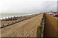 SZ7298 : The beach at Eastoke (set of 3 images) by Steve Daniels