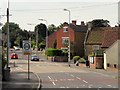 SK8938 : Great Gonerby, School Safety Zone on High Street by David Dixon