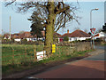 SP0875 : North corner of Gorsey Lane and Station Road, Wythall by Robin Stott