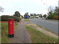 TG2206 : Hall Road & Hall Road Postbox by Geographer