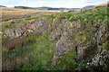 NT1353 : Disused quarry near Baddinsgill by Jim Barton