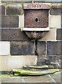 SJ8990 : Drinking Fountain outside St Mary's in the Marketplace by Gerald England