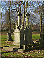 SK4858 : Victorian grave monuments by Alan Murray-Rust