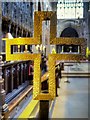 SJ8398 : Manchester Cathedral Quire Cross by David Dixon