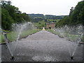 SK2670 : Looking down the Cascade at Chatsworth Park by David Hillas