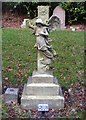 TA0388 : Restored head stone, Manor Road cemetery by Christopher Hall