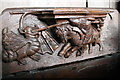 TF3244 : Misericord, St Botolph's church, Boston by J.Hannan-Briggs