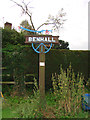 TM3861 : Benhall village sign by Adrian S Pye