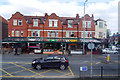 SJ8193 : A row of restaurants on Barlow Moor Road by Phil Champion