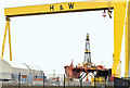 J3575 : The "Byford Dolphin", Harland & Wolff, Belfast - January 2015(2) by Albert Bridge