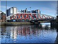 SJ8196 : Manchester Ship Canal, Trafford Road Swing Bridge by David Dixon