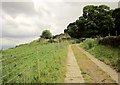 SE0626 : Bridleway to Ramsden Wood Farm by Derek Harper