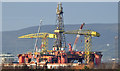 J3575 : The "Byford Dolphin", Harland & Wolff, Belfast - January 2015(3) by Albert Bridge